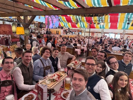 The team at the Frühlingsfest