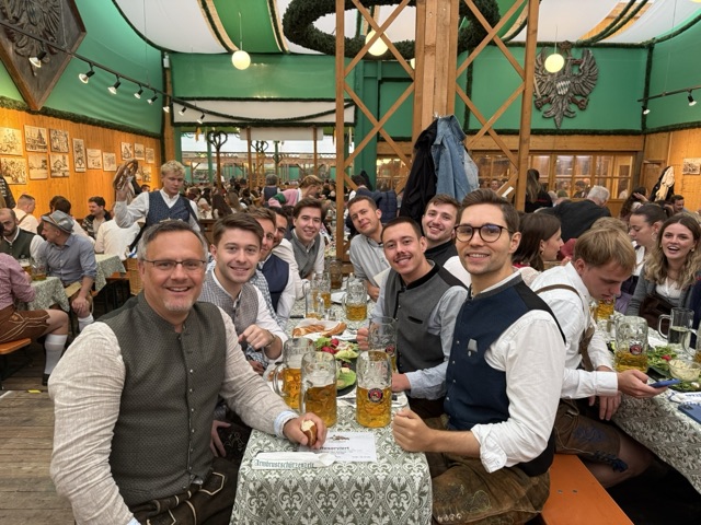 The Pactos team at Oktoberfest