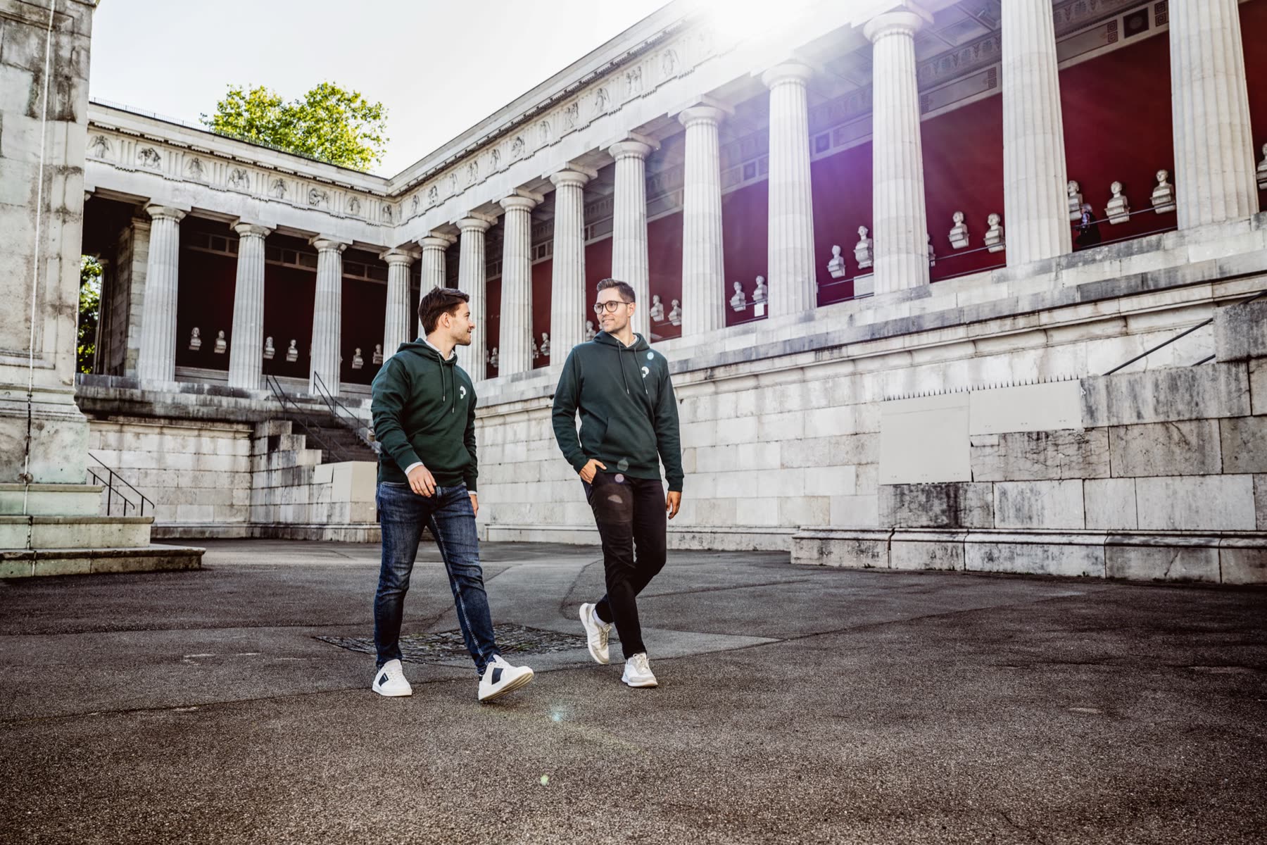 Two Pactos employees in Munich